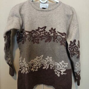 Lamb wool and Rabbit Hair Sweater by Casual Corner, 90s
